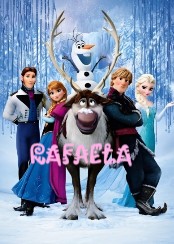 Frozen convite aniversário criança