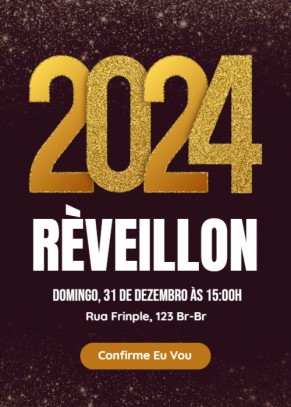  Convite Réveillon 2024